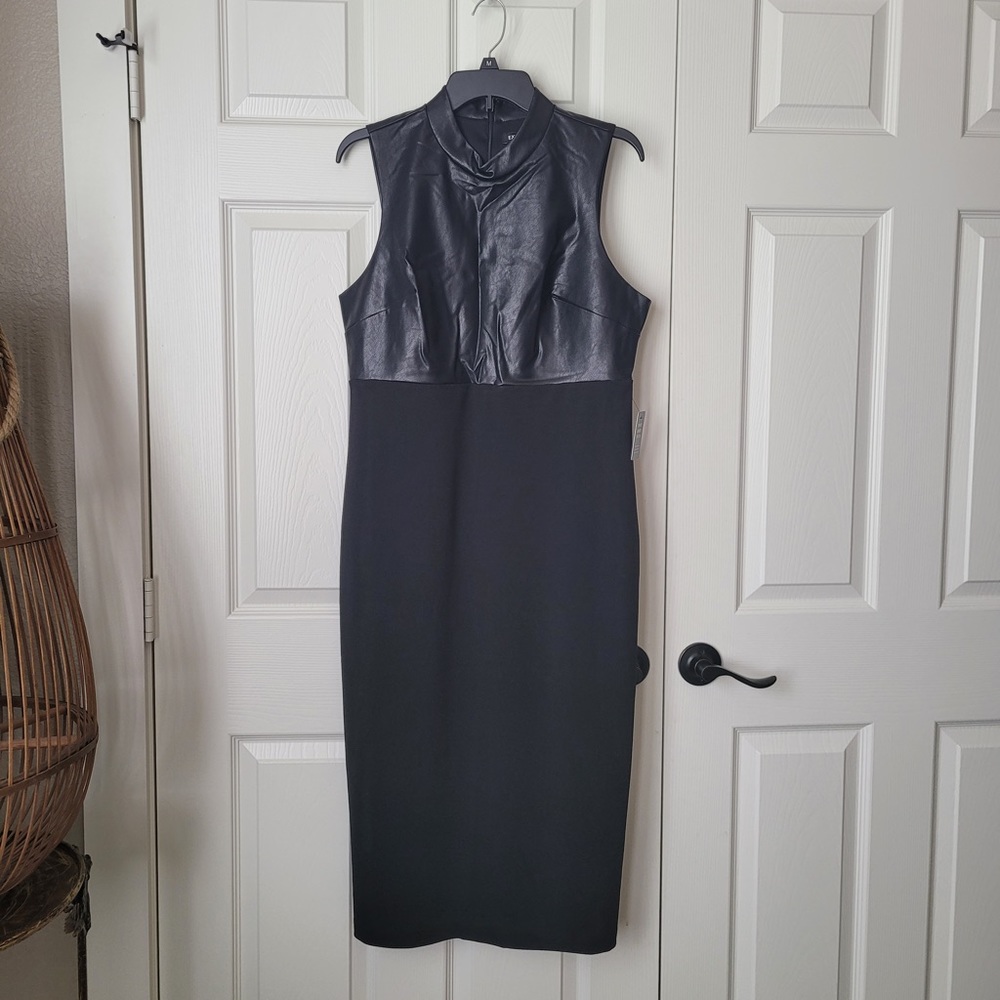 Express Mixed Media Dress